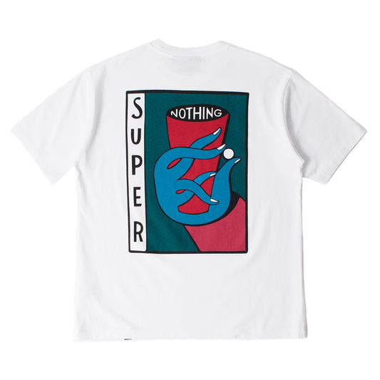 By Parra - Super Nothing T-Shirt - WHITE / Hvid - T-Shirts