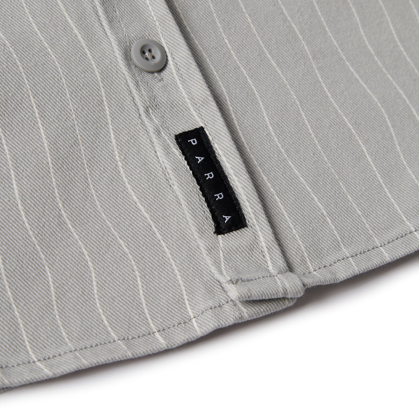 By Parra - Meandering Lines Shirt - GREY / Grå||Striber - Skjorter