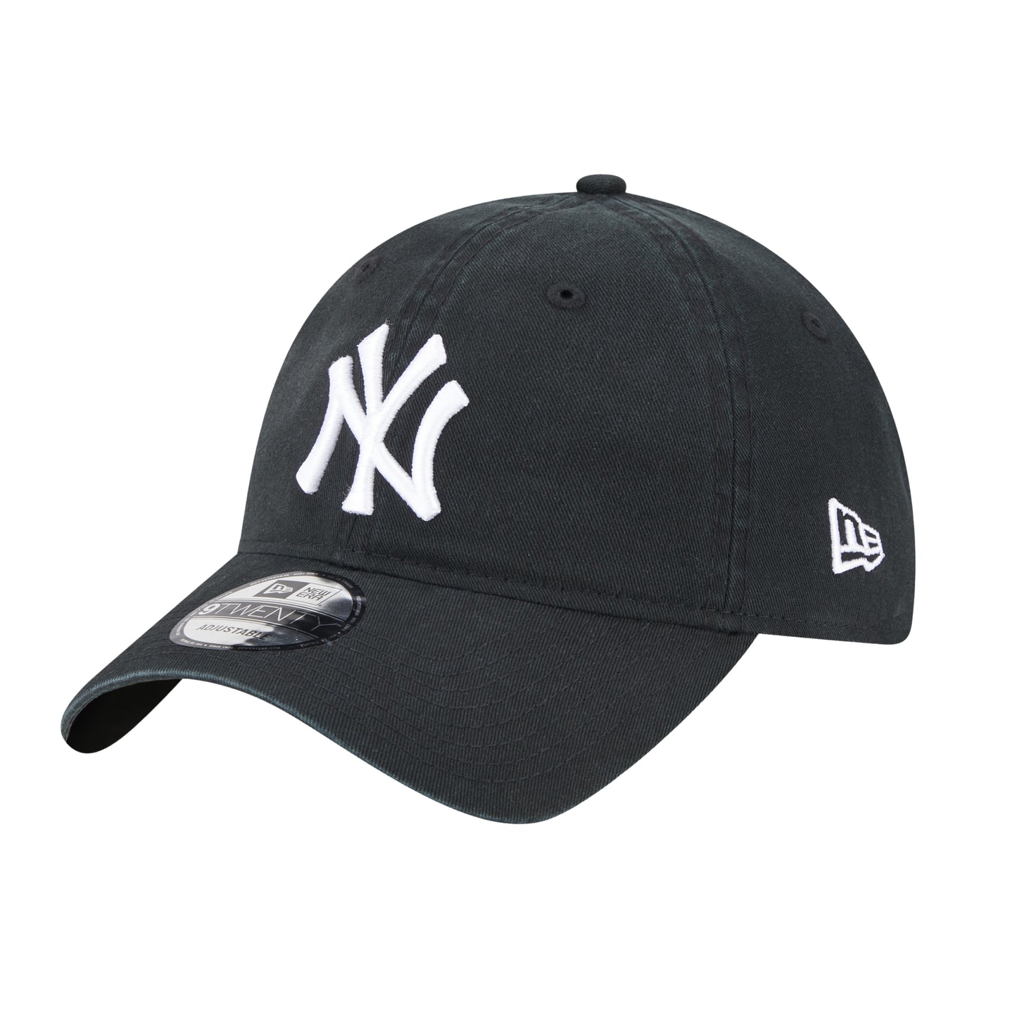 New Era - New York Yankees League Essential Black 9TWENTY Adjustable Cap - BLACK / Sort - Accessories