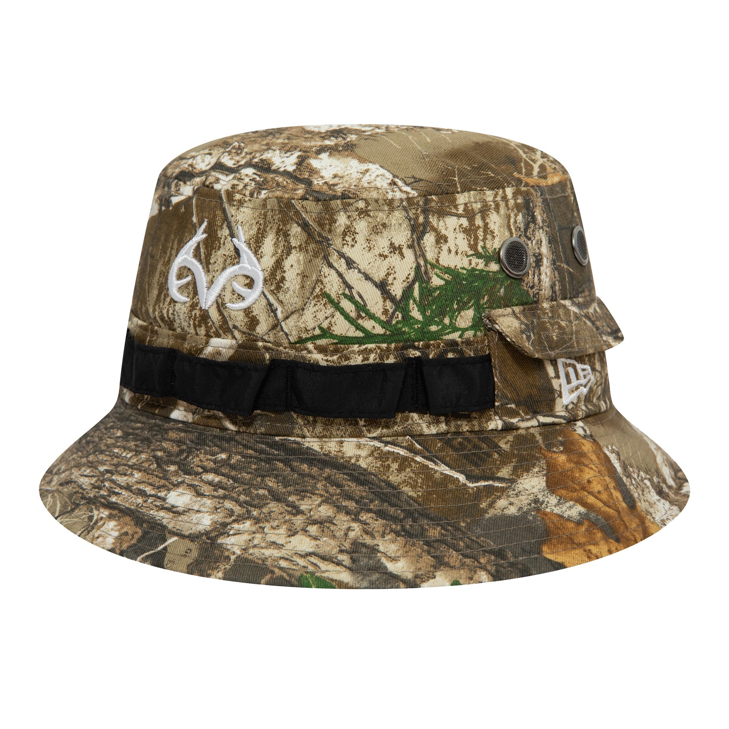 New Era - Real Tree All Over Print Multi Adventure Bucket Hat - REAL TREE CAMO / Camouflage||Mønster||Grøn - Accessories
