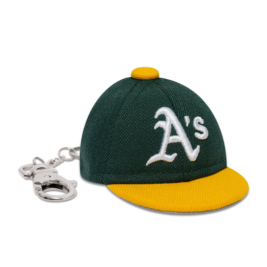 Mini Cap Oakland Athletics Keychain