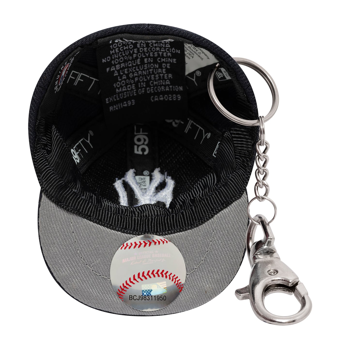 Mini Cap New York Yankees Keychain