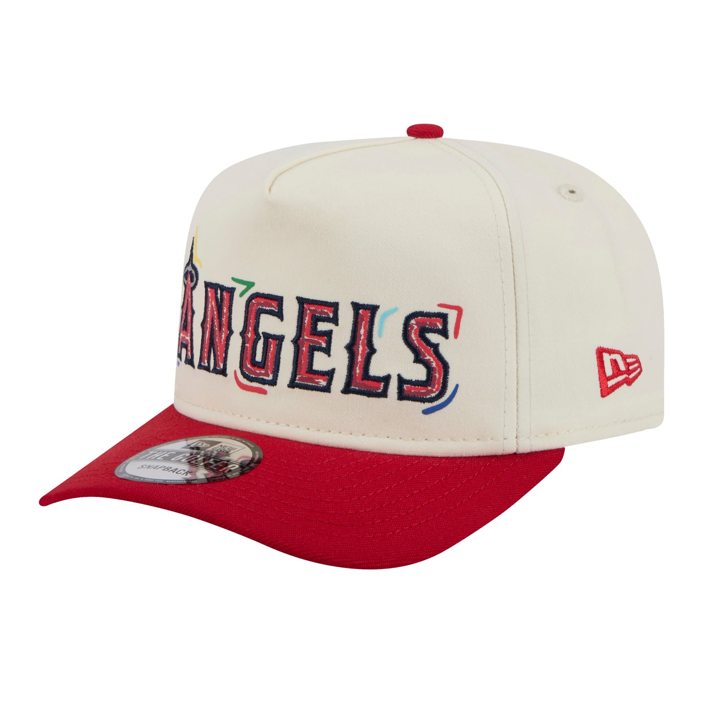 New Era - Team Scribble 24053 - WHITE / Hvid||Rød - Accessories