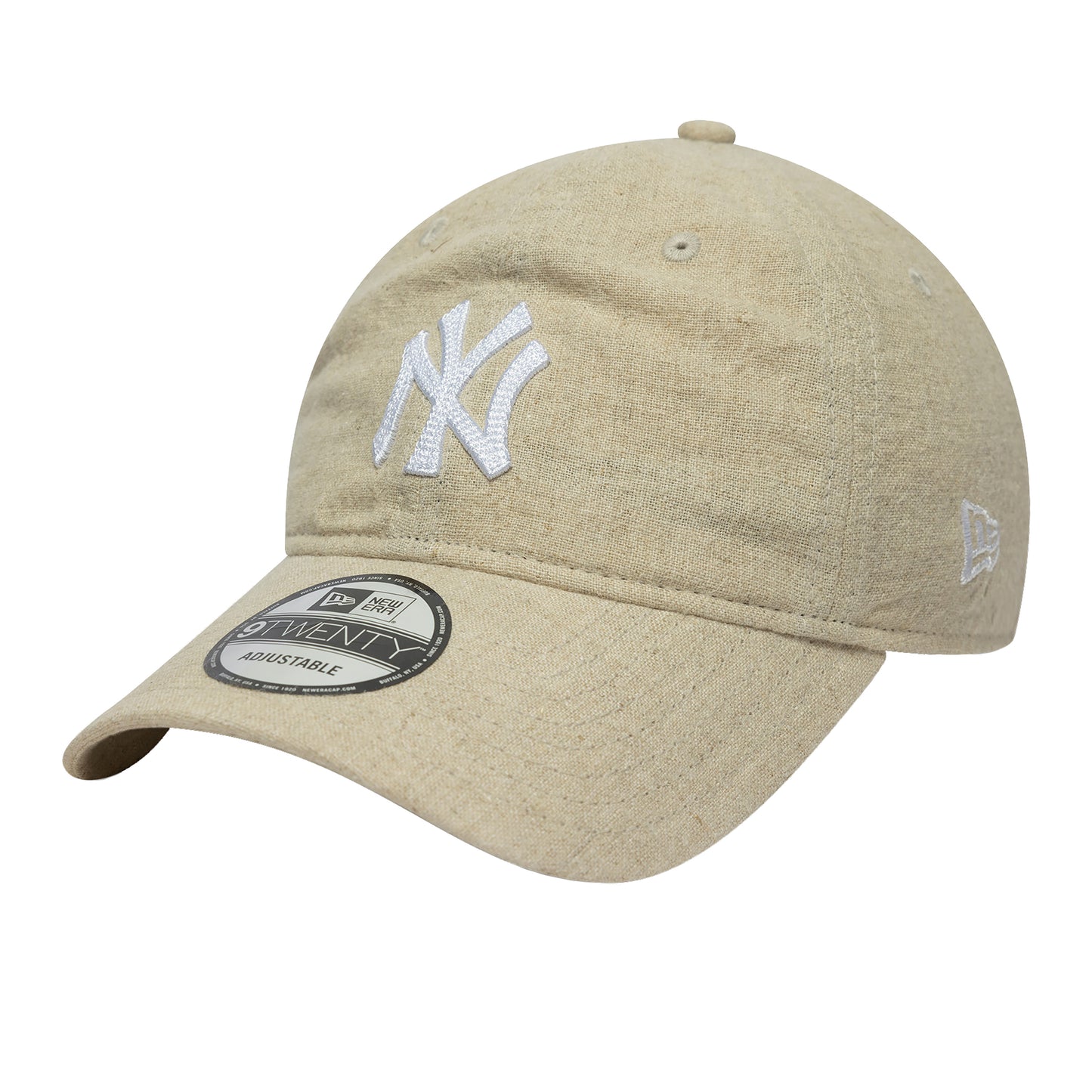 New Era - MLB LINEN New York Yankees 9TWENTY Cap - LIGHT BEIGE / Beige - Accessories