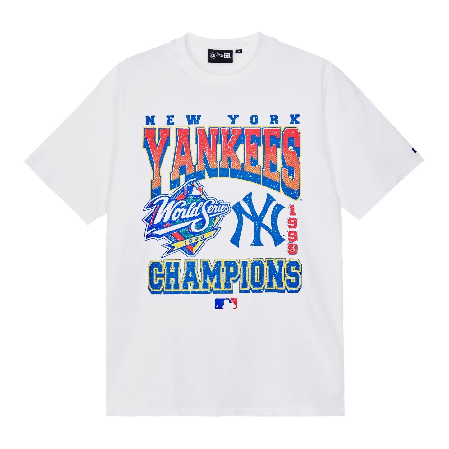 New Era - MLB World Series New York Yankees T-Shirt - WHITE / Hvid - T-Shirts