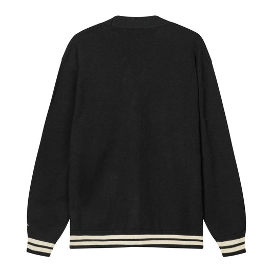 New Era - MLB NEW YORK YANKEES KNIT CARDIGAN - BLACK / Sort - Strik