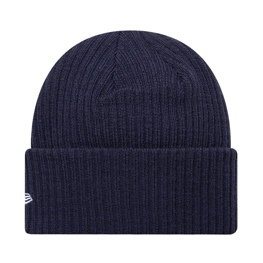 New Era - New York Yankees MLB Navy Wide Cuff Knit Beanie Hat - NAVY / Blå - Accessories