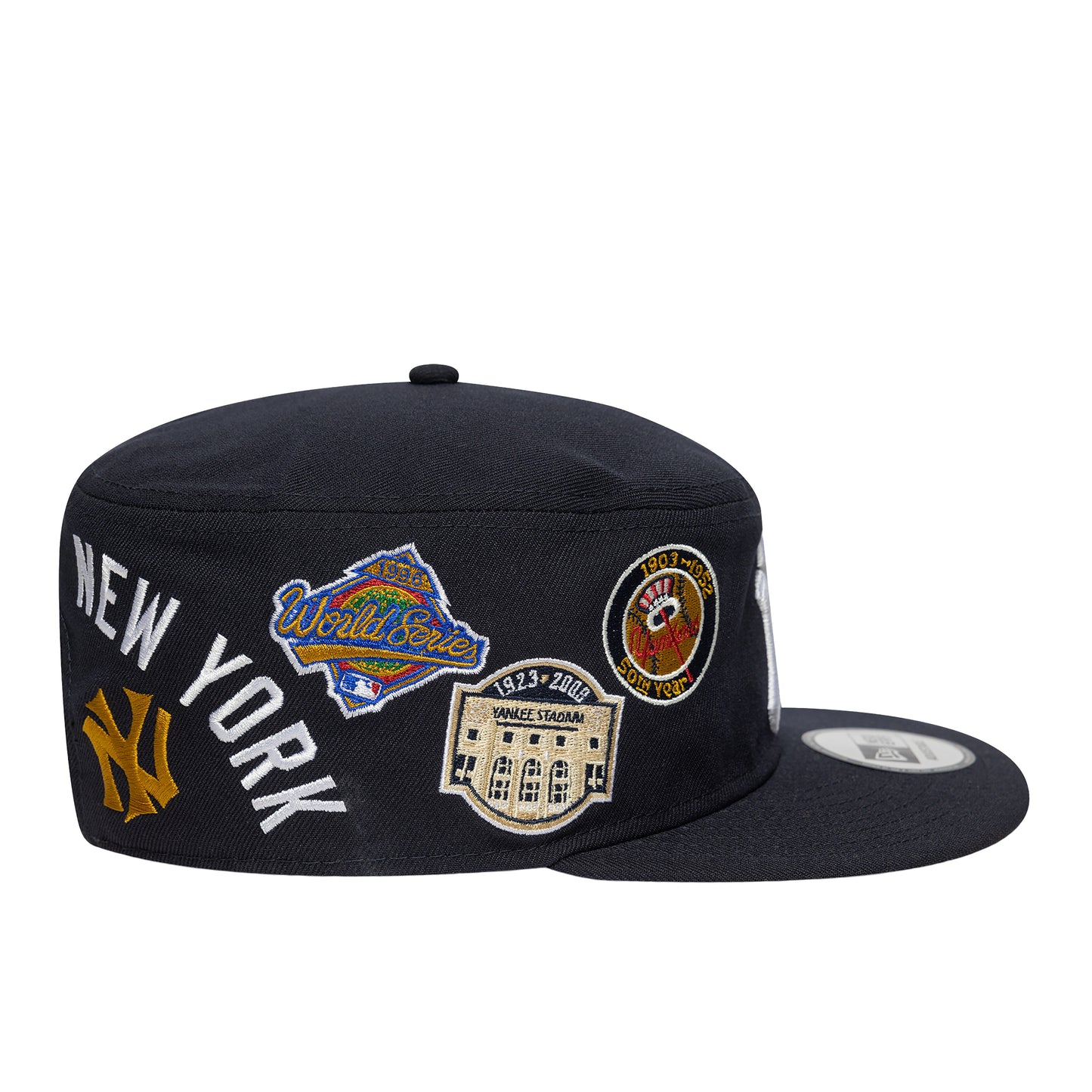 MLB NY PILLBOX CAP