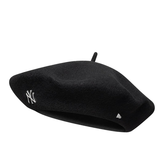 WMNS WOOL PIN BERET NEYYAN BLK