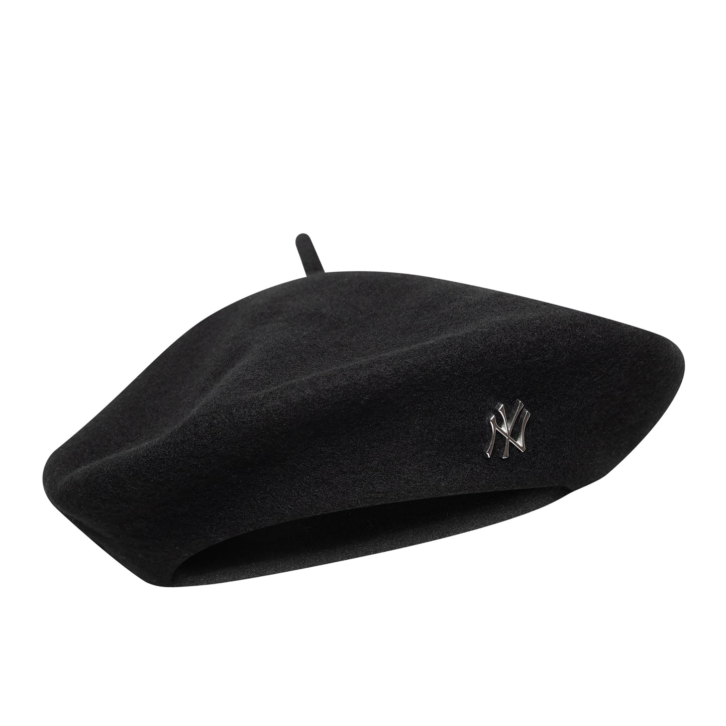 WMNS WOOL PIN BERET NEYYAN BLK