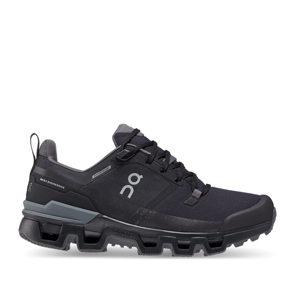 On - Cloudwander Waterproof Women - BLACK / ECLIPSE / Sort - Sko