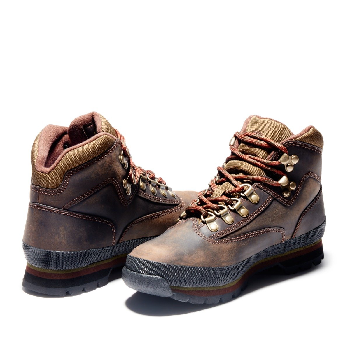 Timerland Euro Hiker Boot (w) Medium Brown Full-Grain