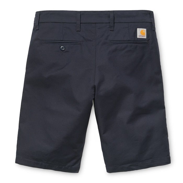 Carhartt WIP - Sid Short Lamar - dark navy rinsed - Herre > Shorts