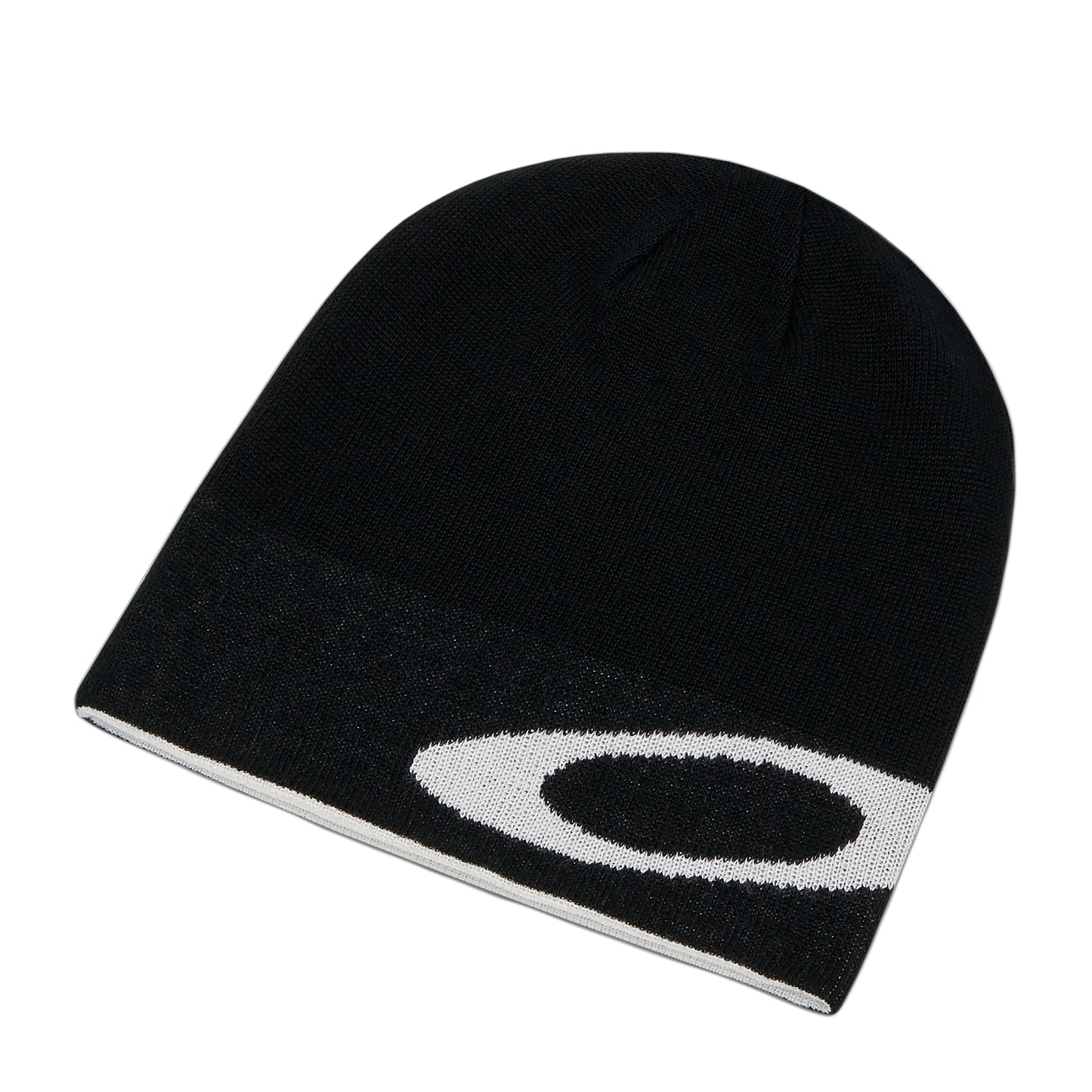 Oakley - Beanie Ellipse - BLACK / WHITE / Sort||Hvid - Accessories