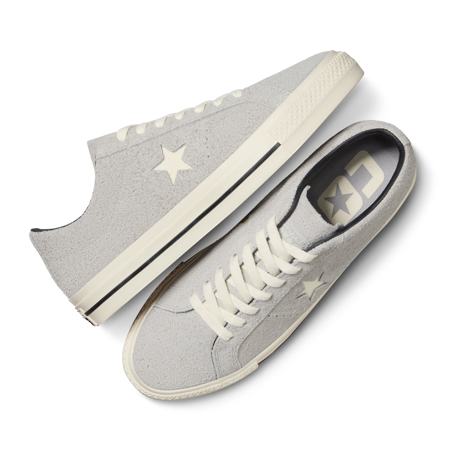 Converse - One Star Pro - ASH GREY/EGRET/BLACK / Grå - Sko