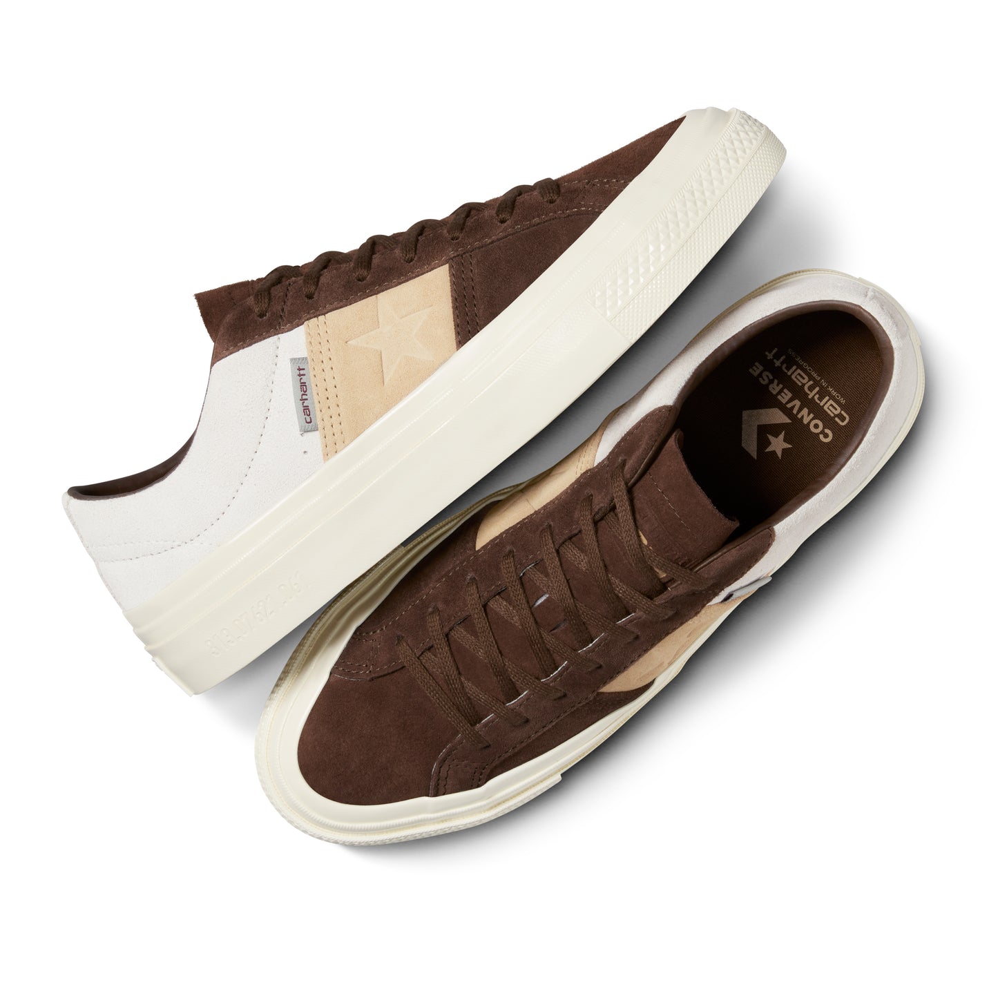 Converse - Converse CONS x Carhartt WIP One Star Academy Pro - BROWN / Multi||Beige||Brun - Sko