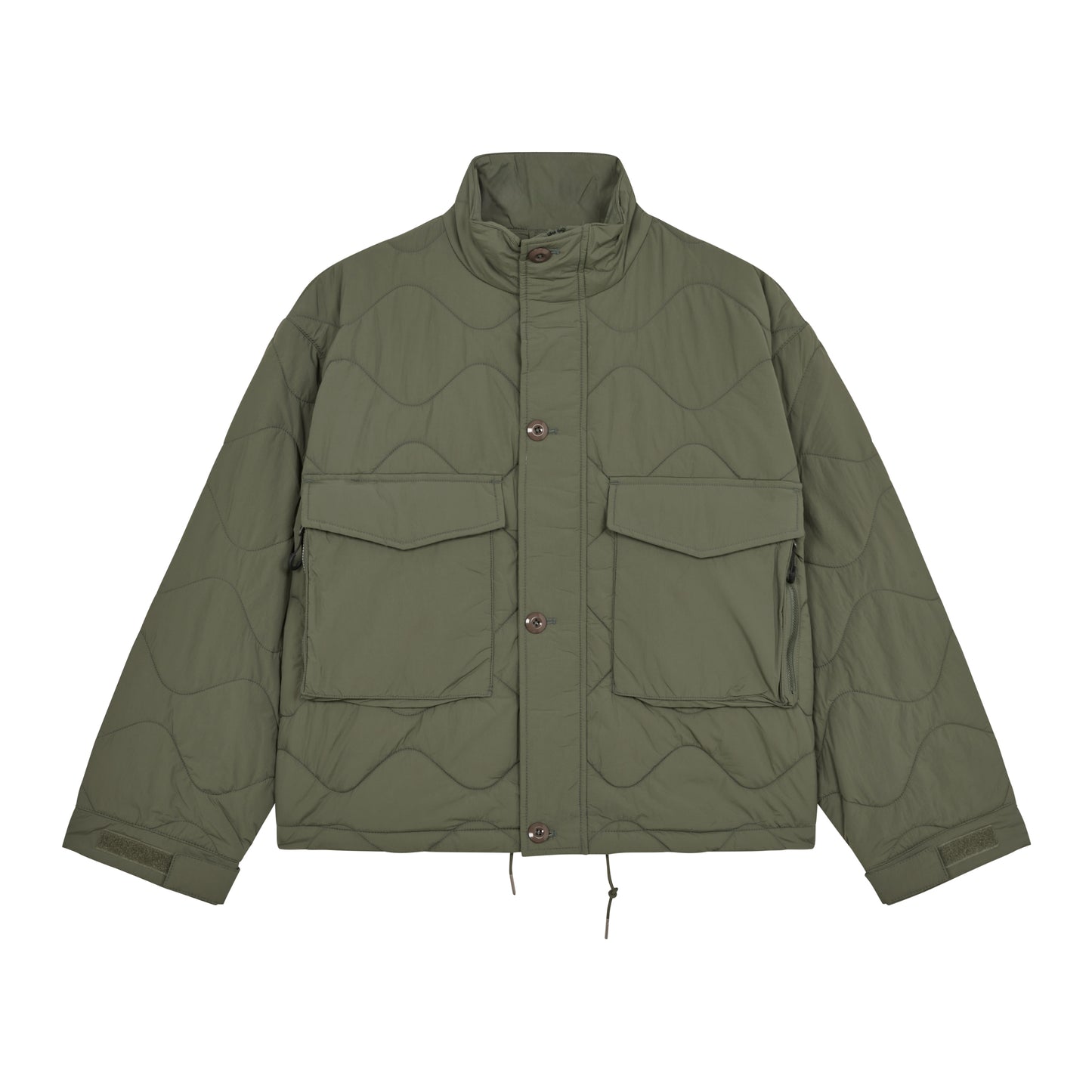 Uniform Bridge - Quilting M51 Short Jacket - OLIVE / Grøn - Jakker