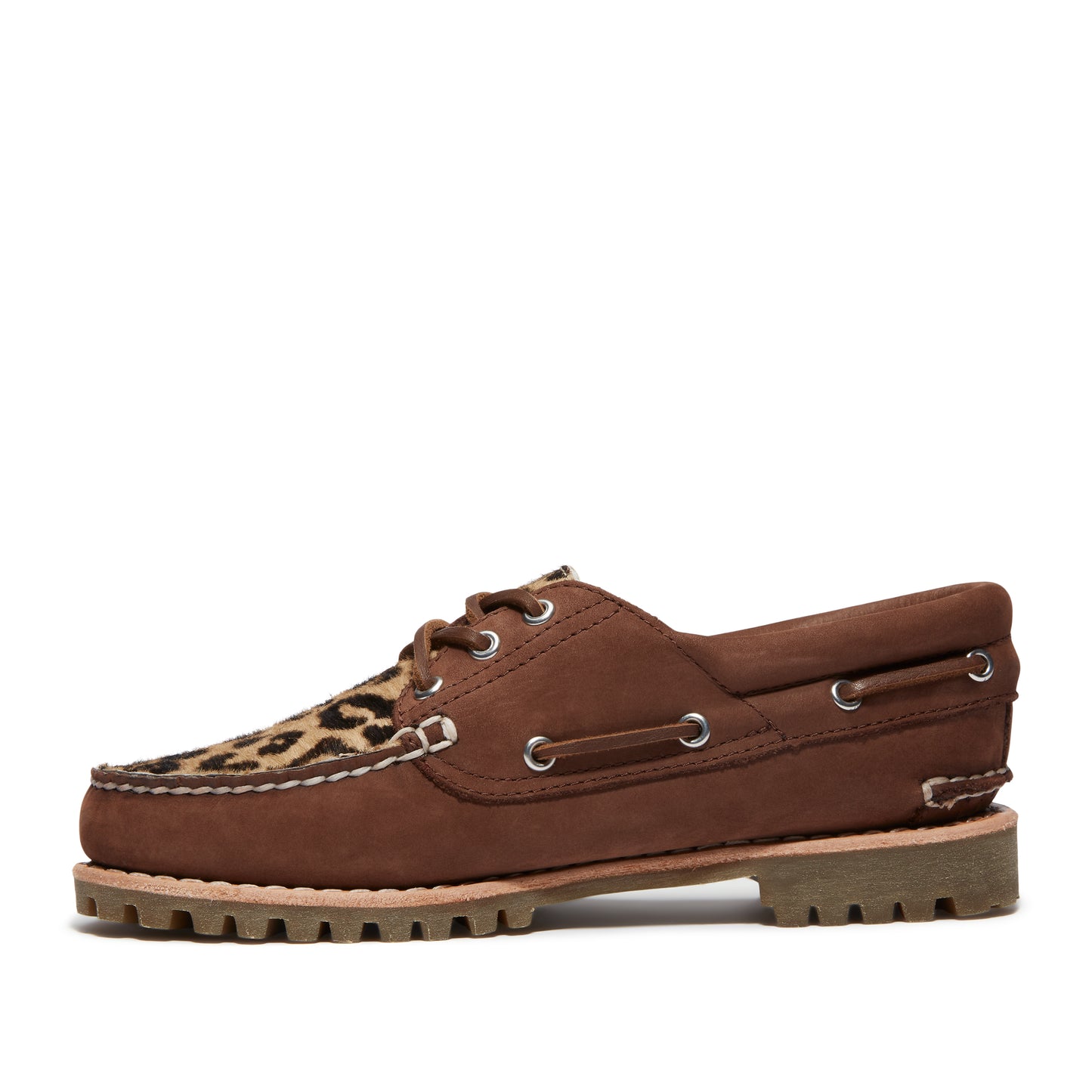 Noreen 3-Eye Lug Handsewn Boat Shoe (w)