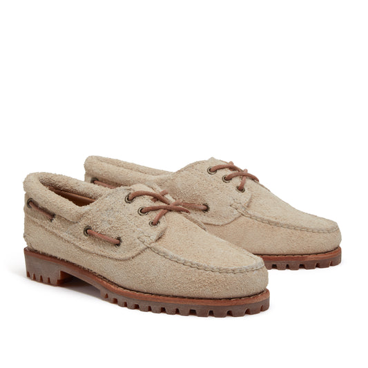 Noreen 3-Eye Lug Handsewn Boat Shoe (w)