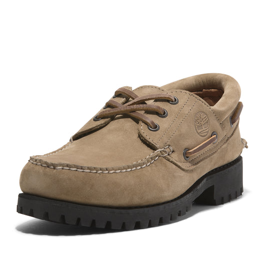 3-Eye Lug Handsewn Boat Shoe