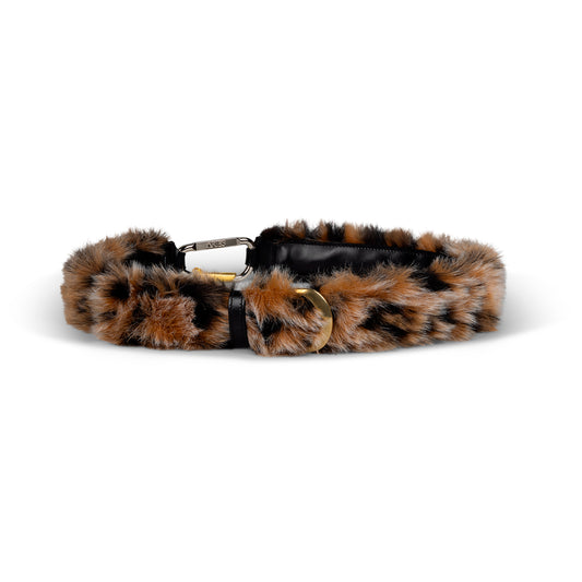 Aries - Faux Leopard Mazzo Belt - LEOPARD / Brun||Sort||Mønster - Accessories