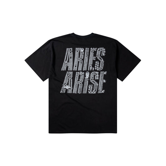 Aries - Faded Studmeggedon SS Tee Baby - BLACK / Sort - T-Shirts