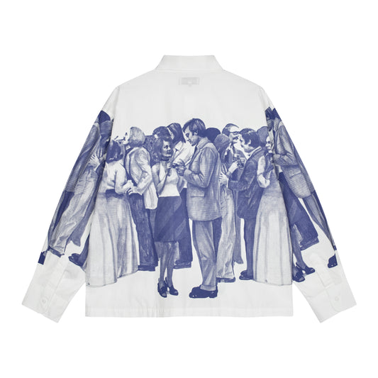 Carne Bollente - How I Met Your Father - ALLOVER / Hvid - Skjorter