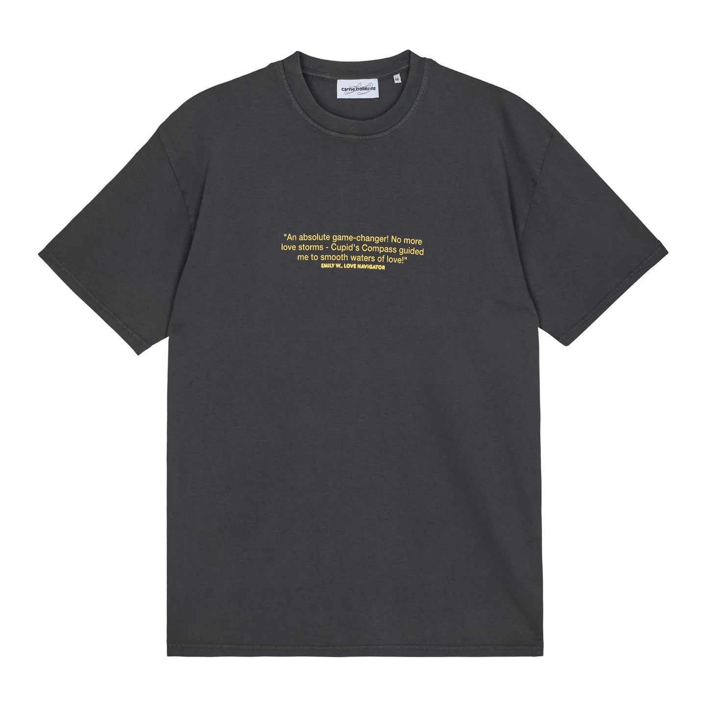 Carne Bollente - Searching Romance? - OFF BLACK / Grå||Sort - T-Shirts