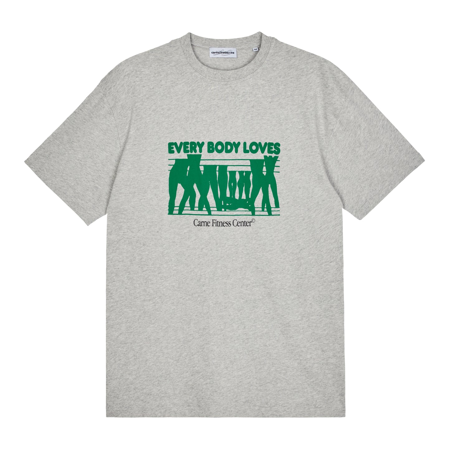Carne Bollente - Every Body Loves - GREY / Grå - T-Shirts