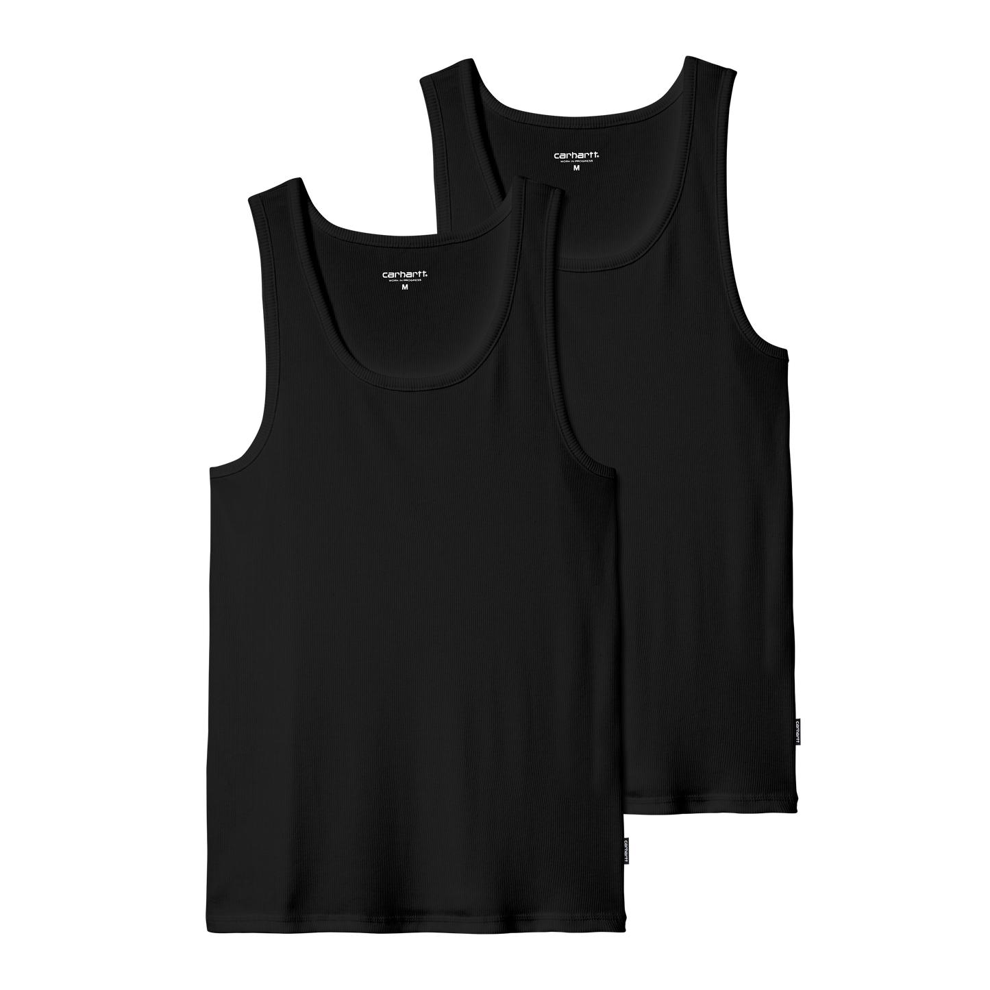 Carhartt WIP - A-Shirt - BLACK + BLACK / Sort - Undertøj