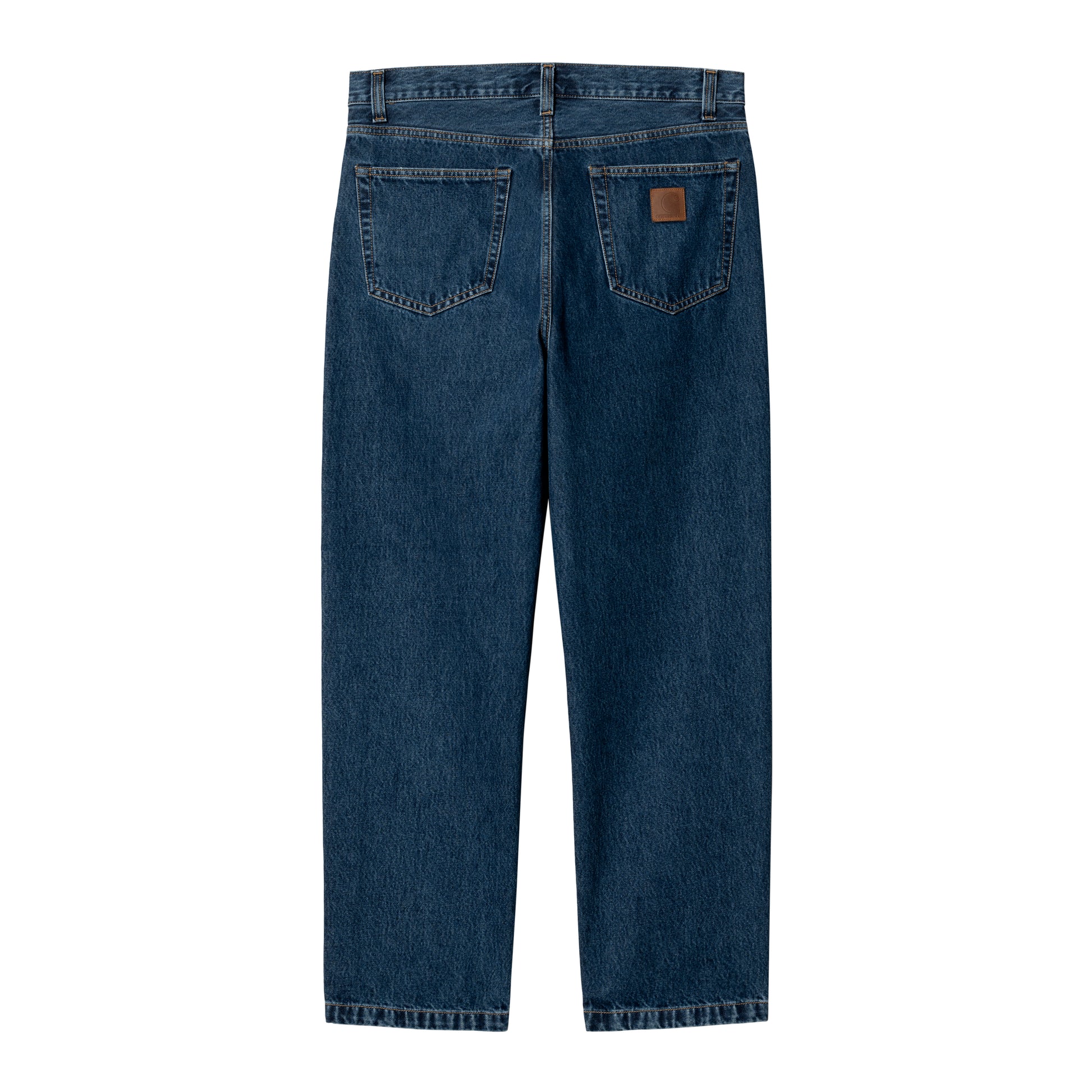 Carhartt WIP - Aaron Pant - BLUE STONE WASH / Blå - Bukser