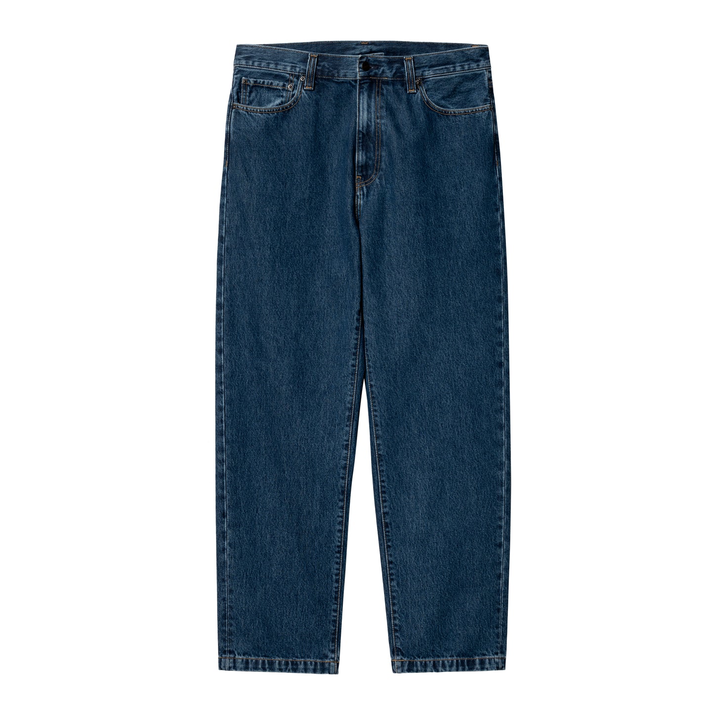 Carhartt WIP - Aaron Pant - BLUE STONE WASH / Blå - Bukser