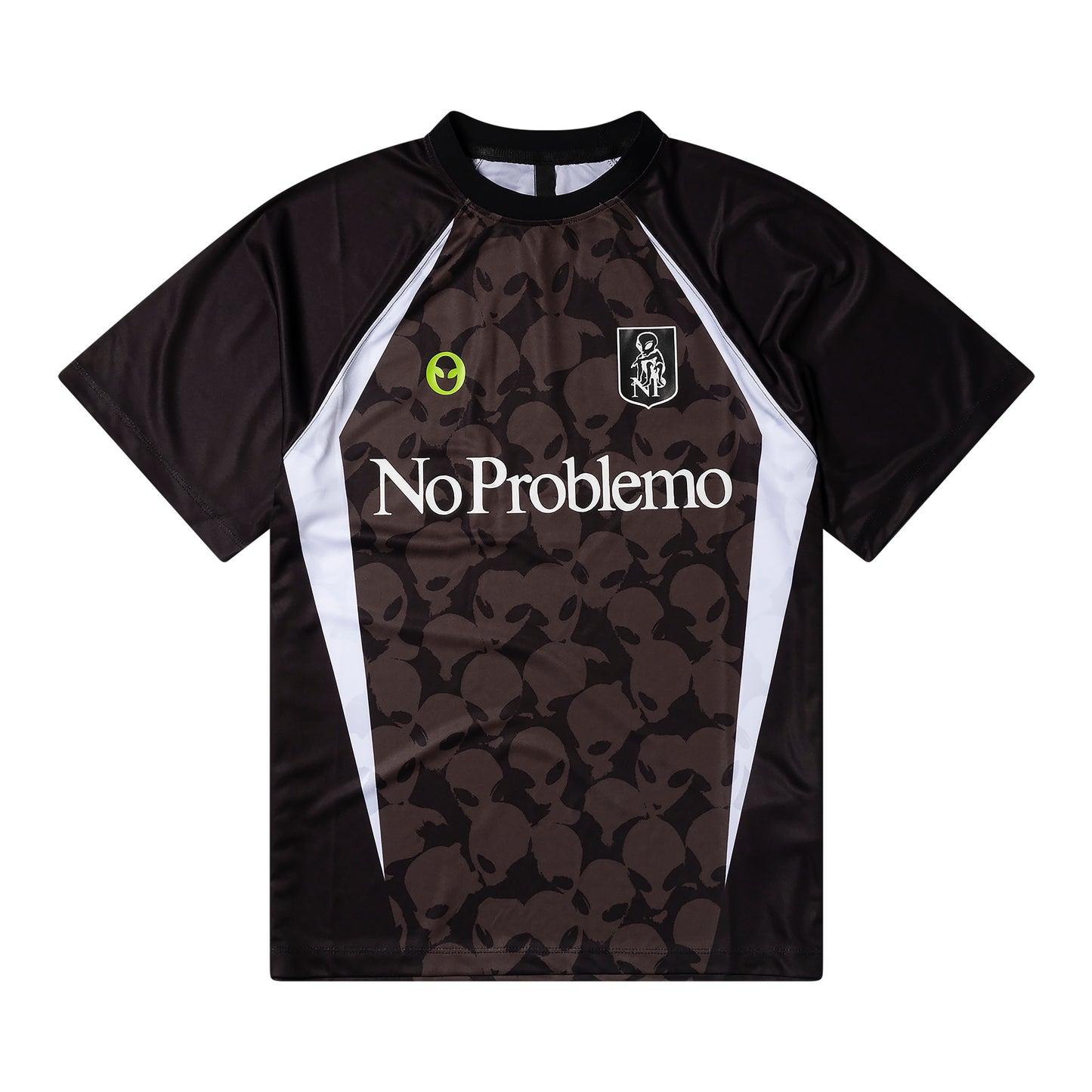 No Problemo - Area 51 Football Shirt - BLACK / Sort||Print - T-Shirts