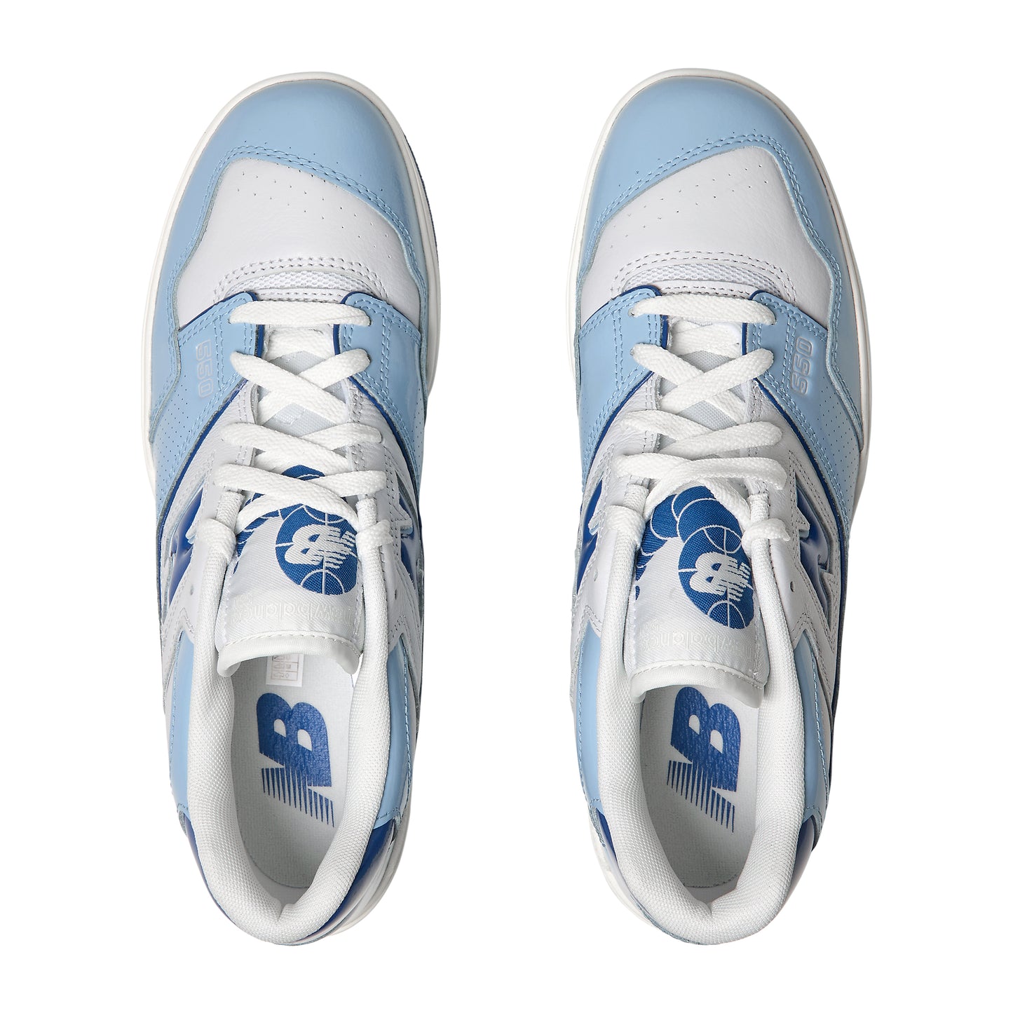 New Balance - BB550YKE - CROME BLUE/BLUE AGAT / Blå||Hvid - Sko