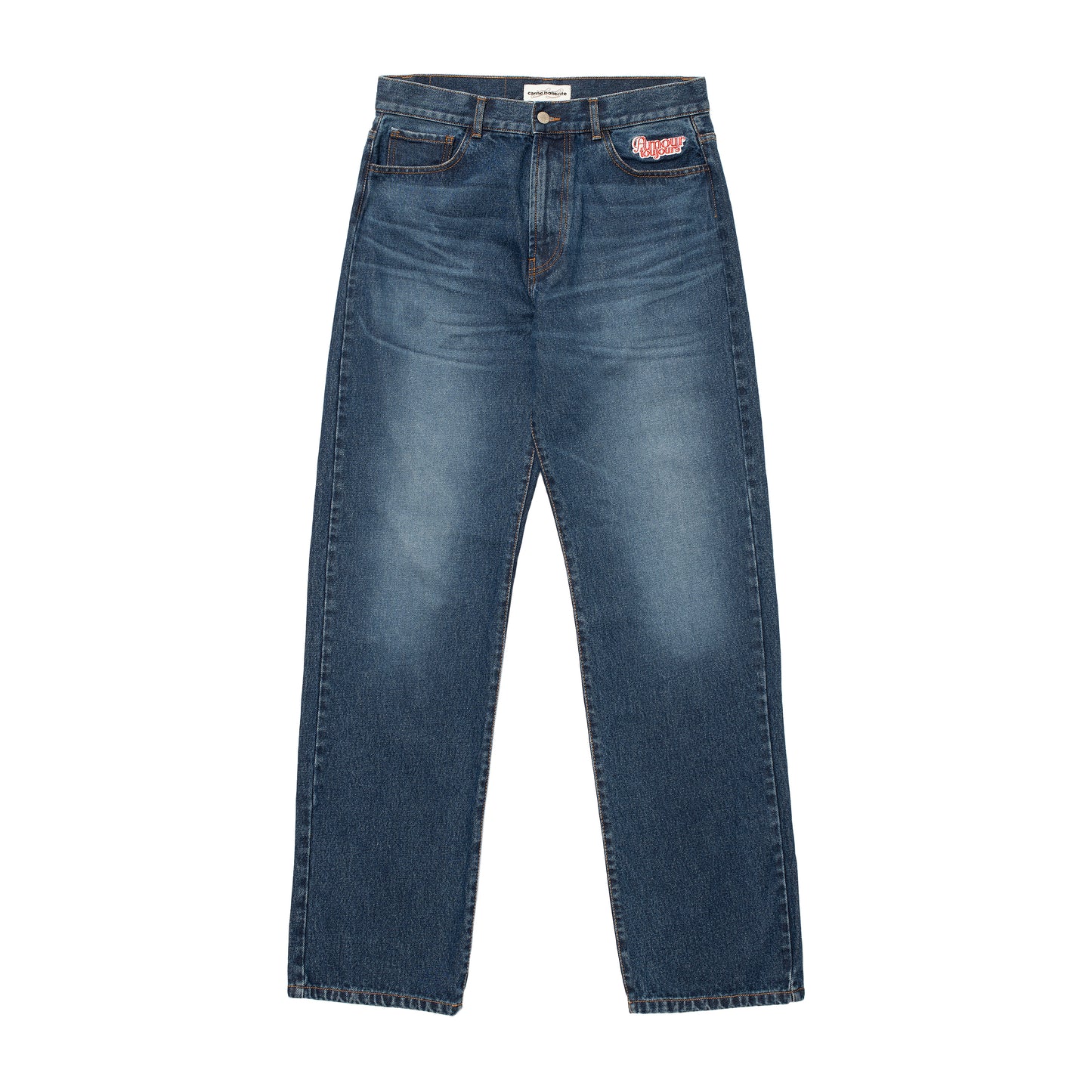 Carne Bollente - Back Pocket Pleasures - WASHED BLUE / Blå - Bukser