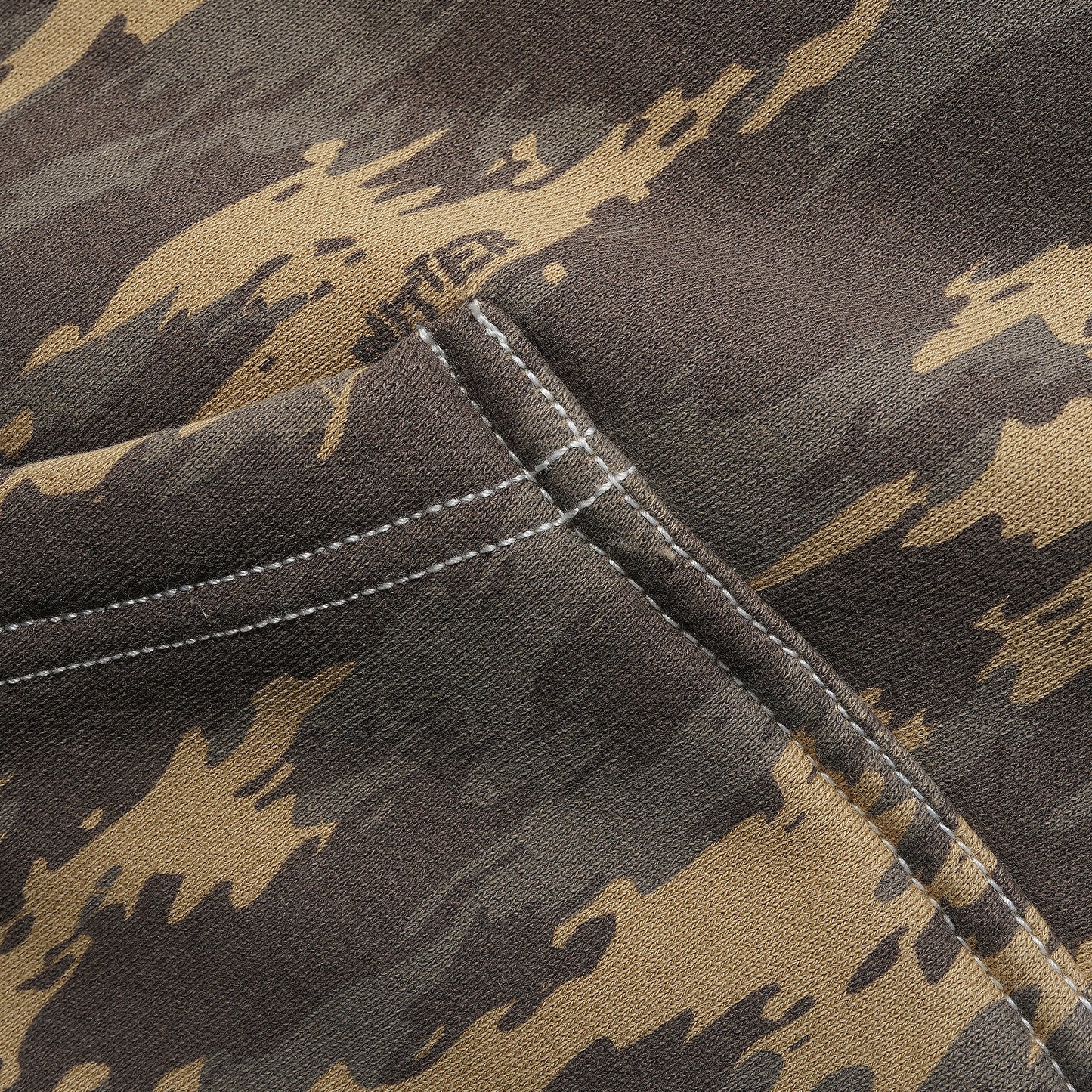 Blotch Zip-Thru Hood