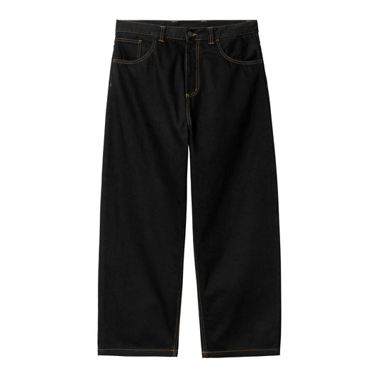 Carhartt WIP - Brandon Pant Smith - BLACK RINSED / Sort - Bukser