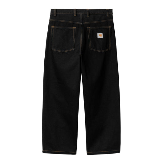 Carhartt WIP - Brandon Pant Smith - BLACK RINSED / Sort - Bukser