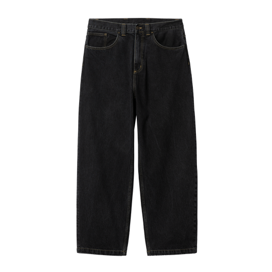 Carhartt WIP - Brandon Pant Smith - BLACK STONE WASHED / Sort - Bukser