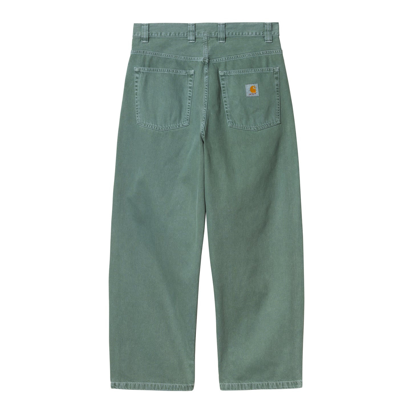 Carhartt WIP - Brandon Pant Clark - SILVER PINE STONE DY / Grøn - Bukser