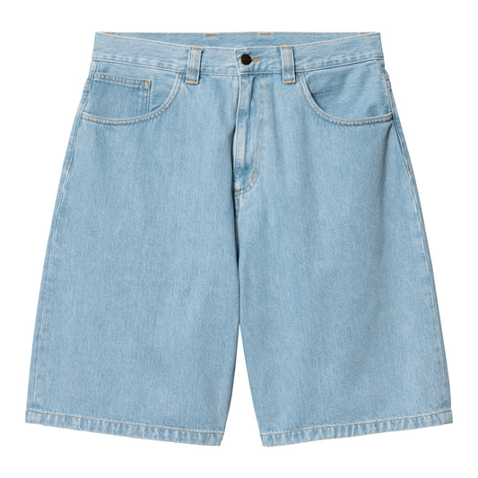 Carhartt WIP - Brandon Short Smith - BLUE HEAVY STONE BLE / Blå - Shorts