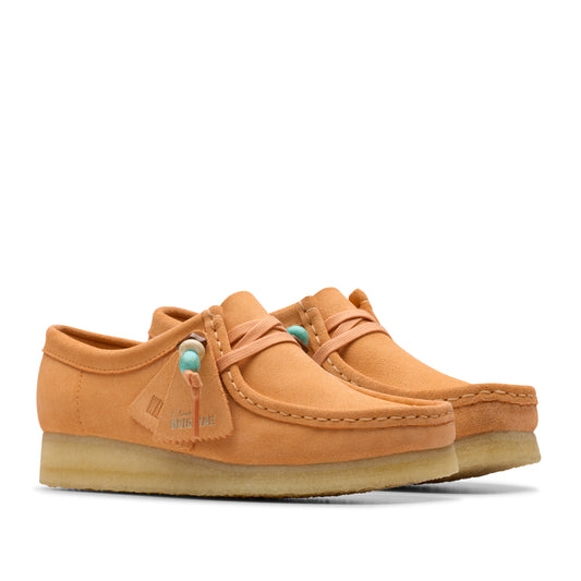Clarks Originals - Wallabee (W) - PALE PEACH SUEDE / Orange - Sko