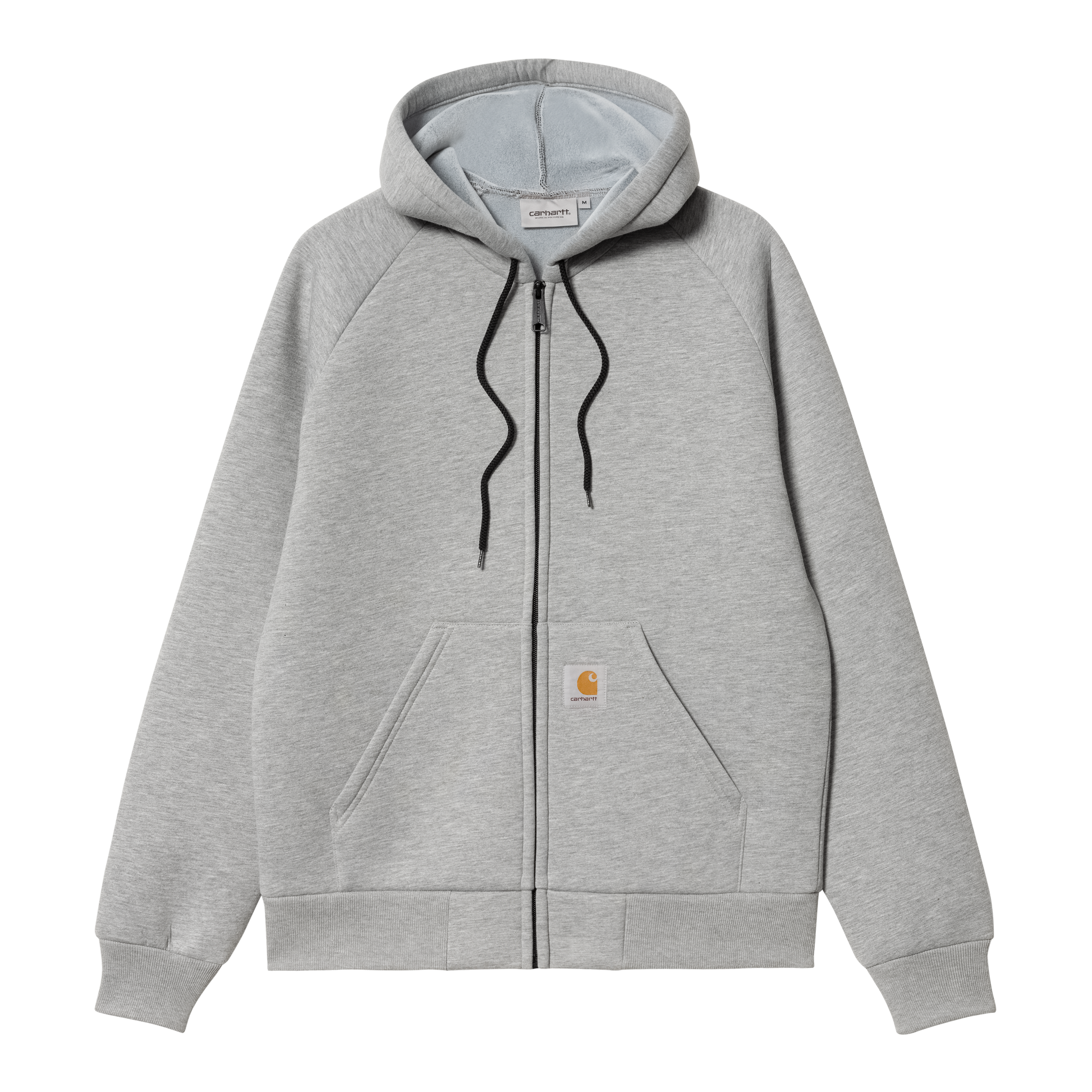 Carhartt WIP - Car-Lux Hooded Jacket - GREY HEATHER / GREY / Grå - Jakker