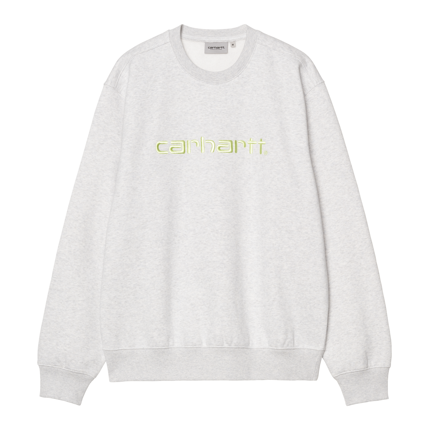 Carhartt WIP - Carhartt Sweat - ASH HEATHER / AIR GR / Grå - Sweatshirts