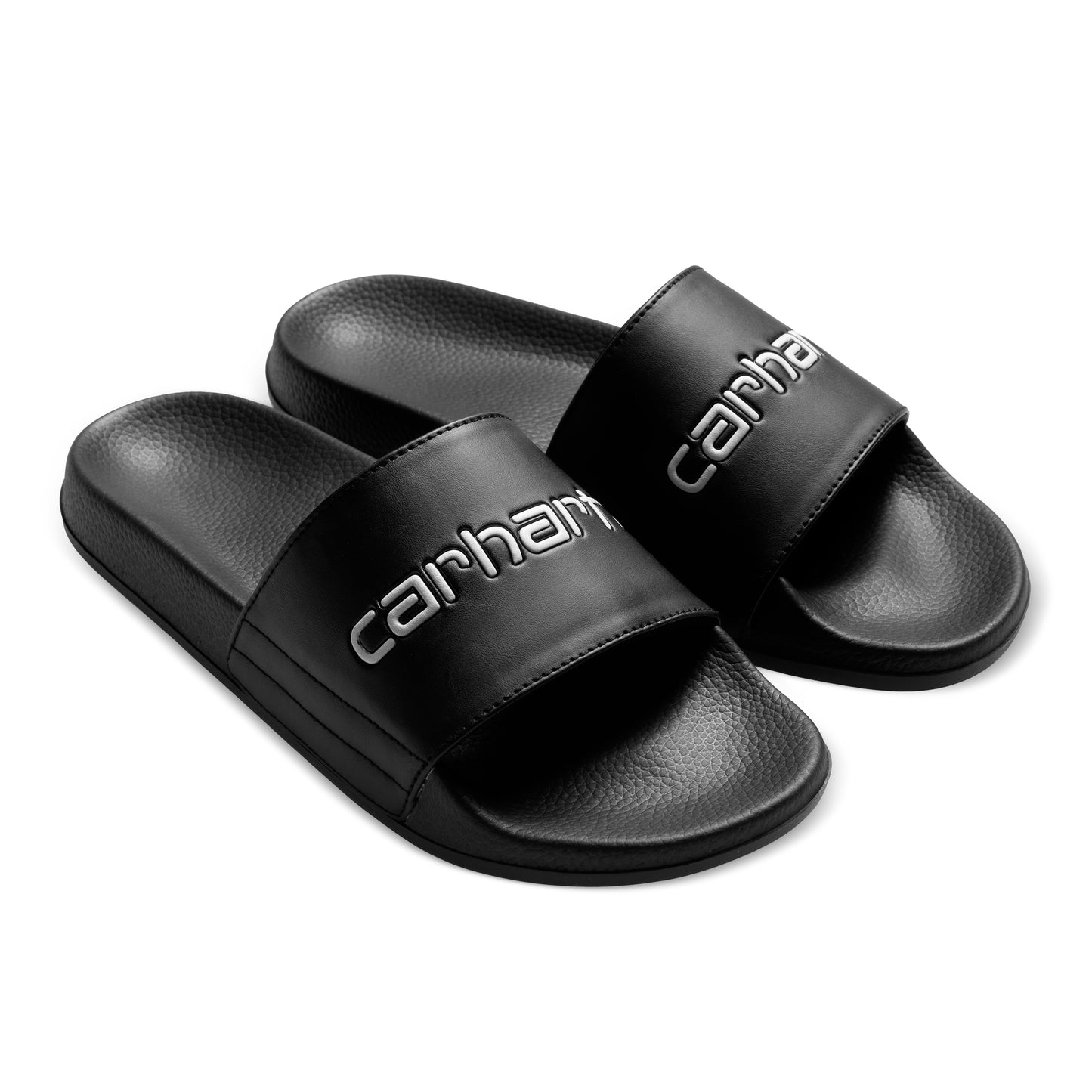 Carhartt WIP - Carhartt WIP Slippers - BLACK / WHITE / Sort - Sko