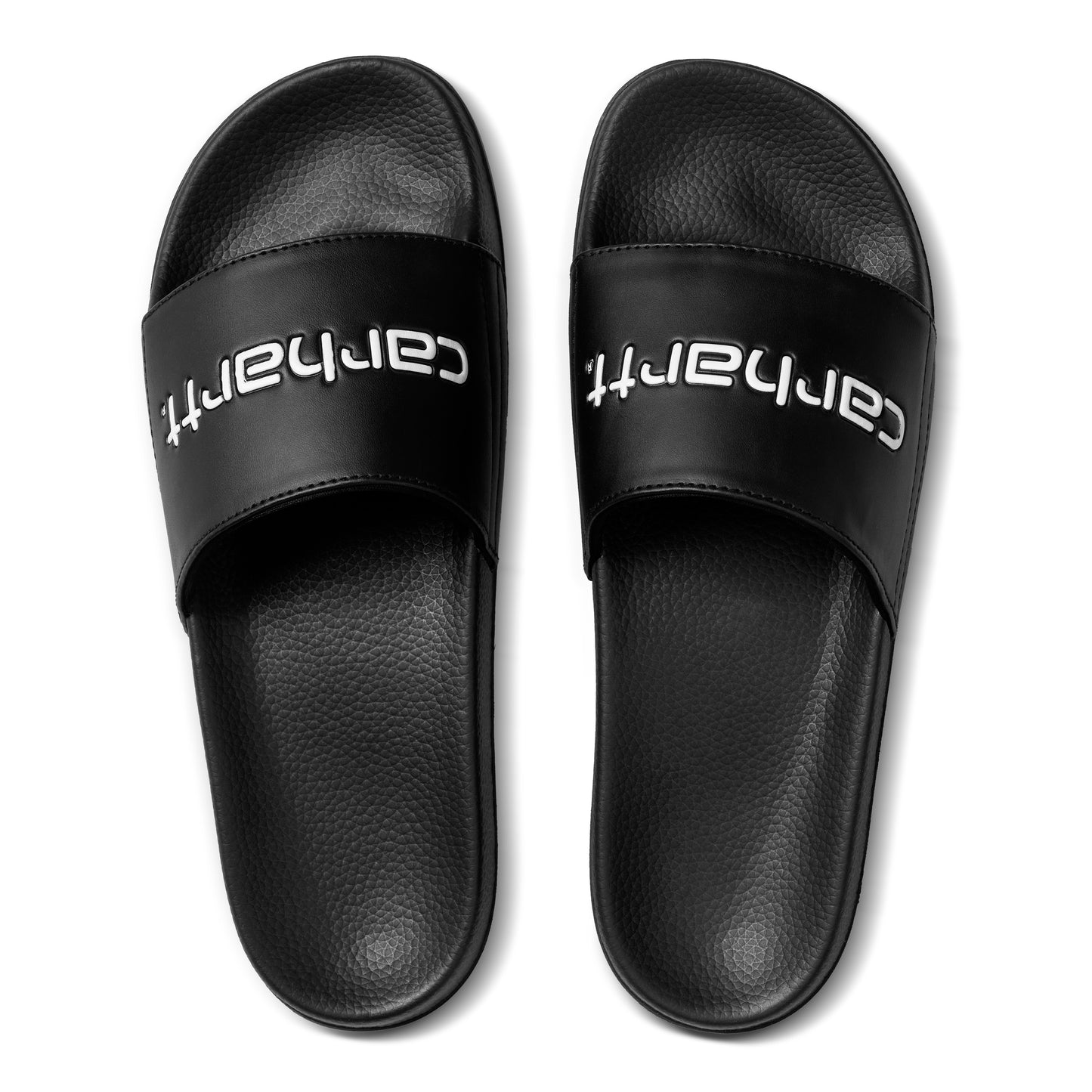 Carhartt WIP - Carhartt WIP Slippers - BLACK / WHITE / Sort - Sko