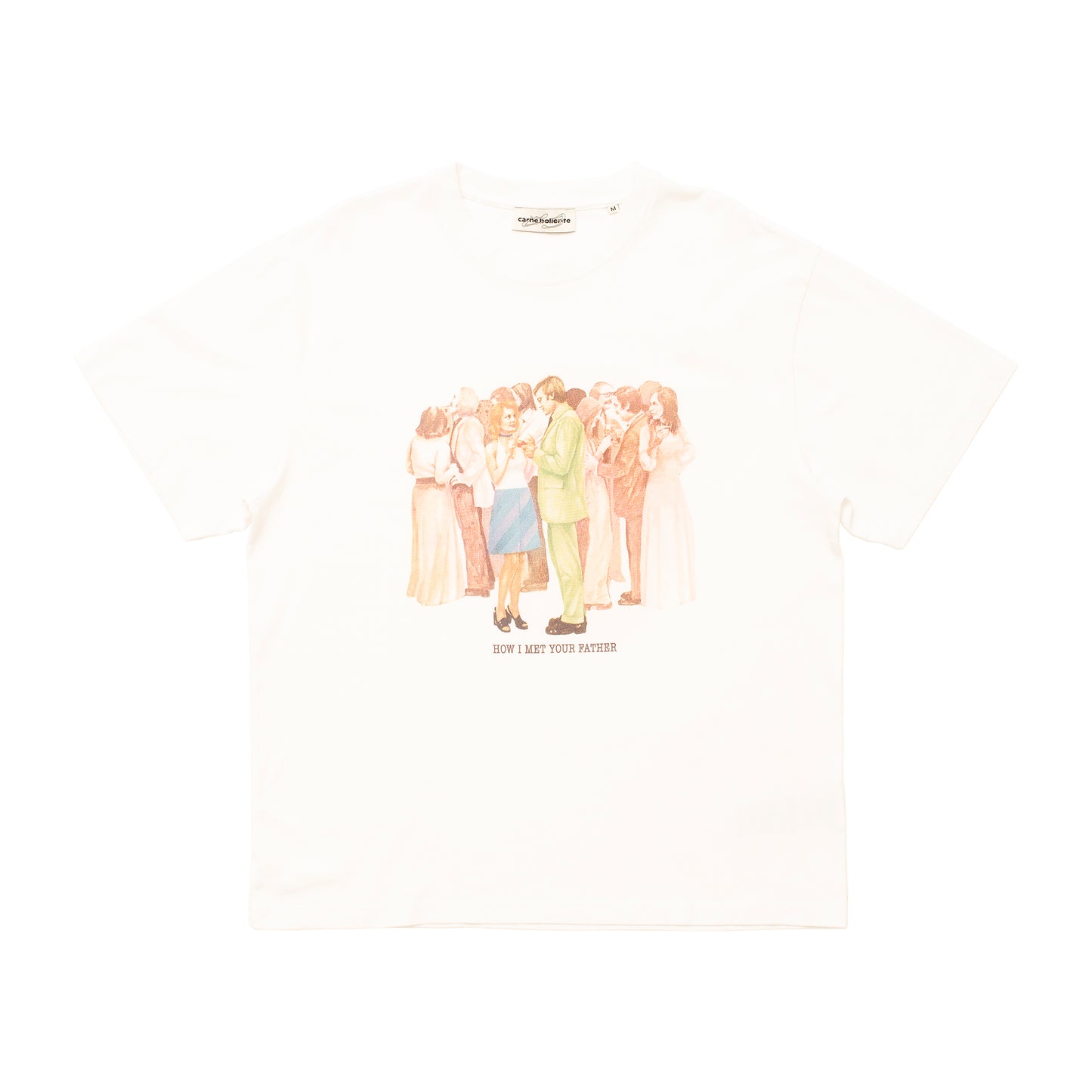 Carne Bollente - Carne Meet Cute - WHITE / Hvid - T-shirts