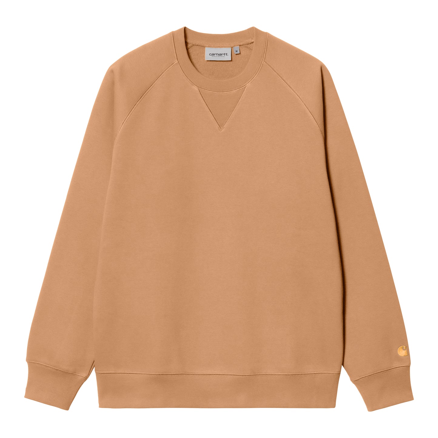 Carhartt WIP - Chase Sweat - PEANUT / GOLD / Beige||Brun - Sweatshirts