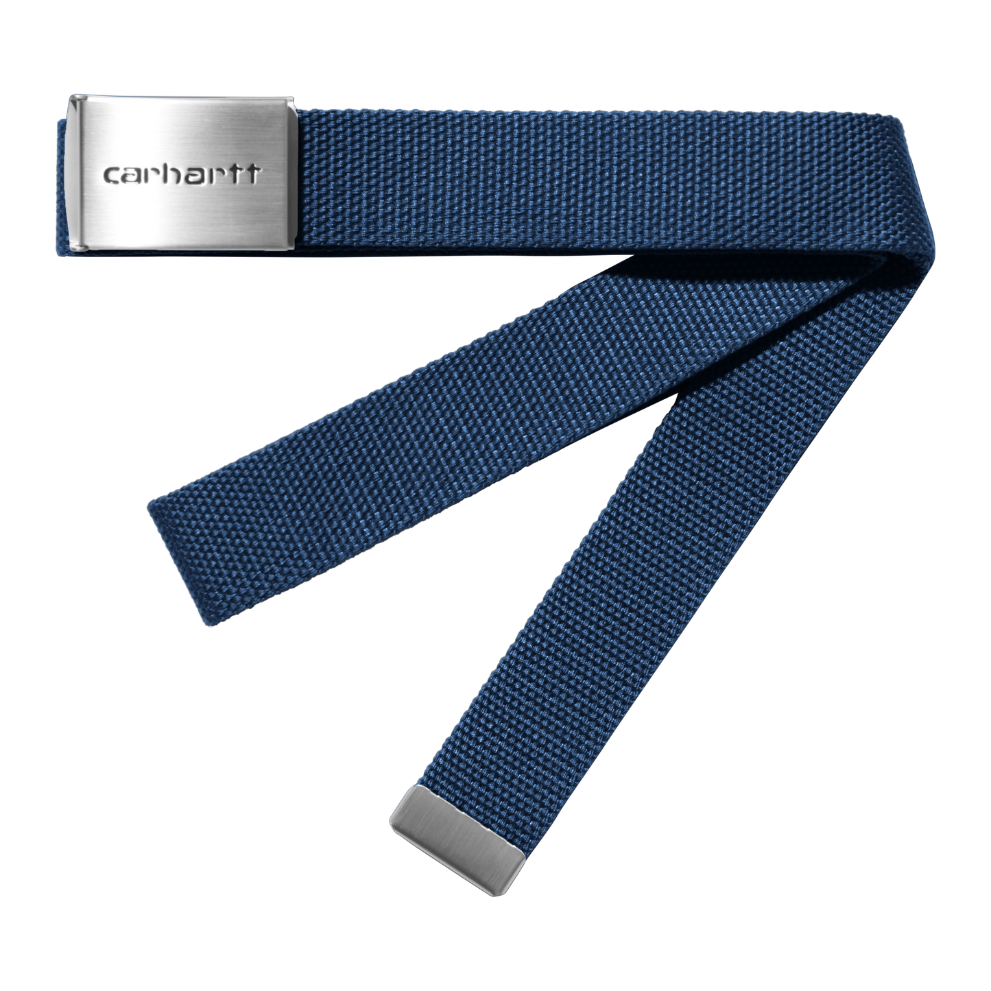 Carhartt WIP - Clip Belt Chrome - ELDER / Blå - Accessories