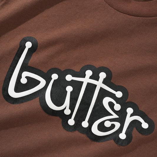 Butter Goods - Connection Tee - BROWN / Brun - T-Shirts